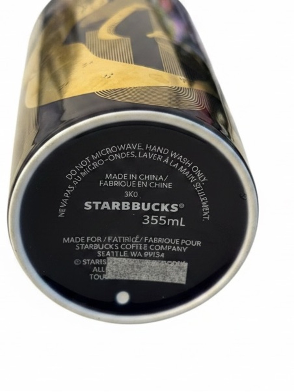 Starbucks 2020 Anniversary Holiday Siren Mermaid Ceramic Travel Tumbler 12oz - Picture 5 of 5